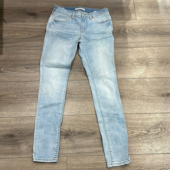 Used Men’s 30x32 Pacsun Stacked Skinny Light Blue Jeans - Picture 1 of 6